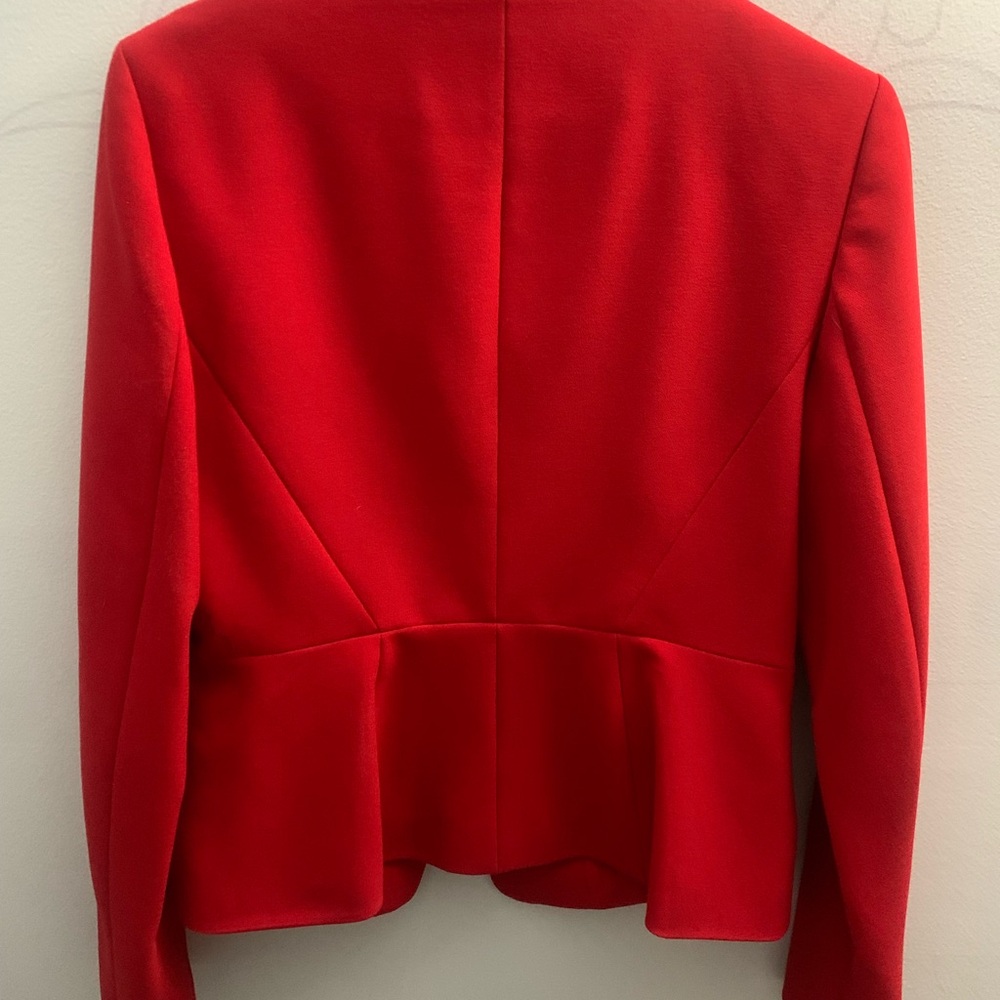 Ann Taylor Vibrant Red Blazer